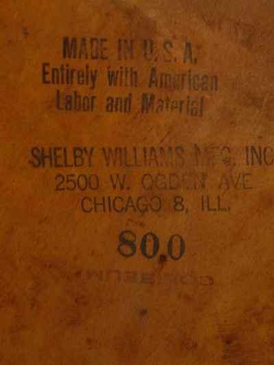 Set of 4 Shelby Williams Manufacturing Inc Bentwood Chairs