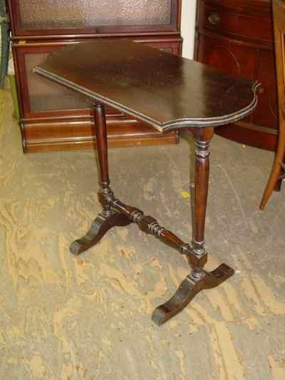 Antique Solid Mahogany Occasional Table