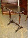 Antique Solid Mahogany Occasional Table