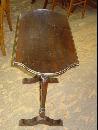 Antique Solid Mahogany Occasional Table