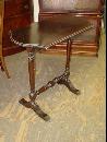 Antique Solid Mahogany Occasional Table