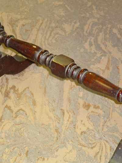 Antique Solid Mahogany Occasional Table