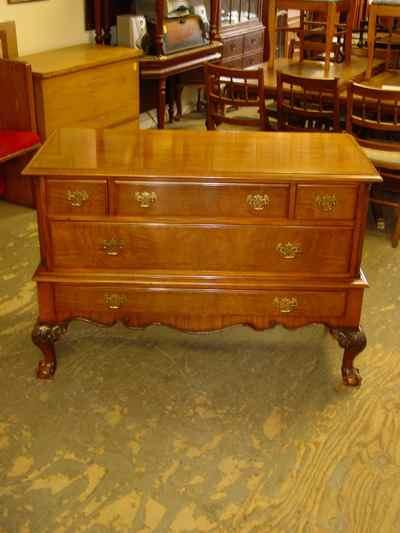 Solid Mahogany Lowboy Chest