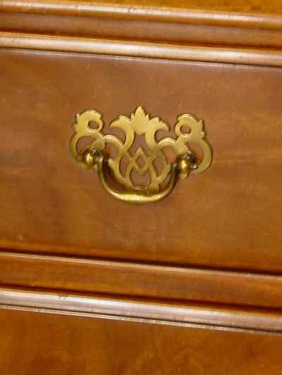 Solid Mahogany Lowboy Chest