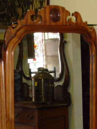 Solid Mahogany Dressing Mirror