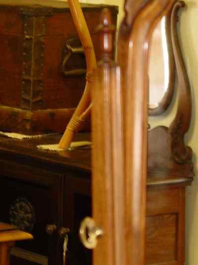 Solid Mahogany Dressing Mirror