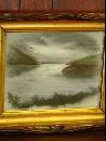 The Coming Storm Antique Original Pastel on Paper