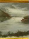 The Coming Storm Antique Original Pastel on Paper