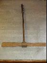 Antique Hand Forged Iron & Wood Auger
