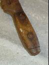 Vintage Stronghold P. S. & W Company Iron & Wooden Wrench