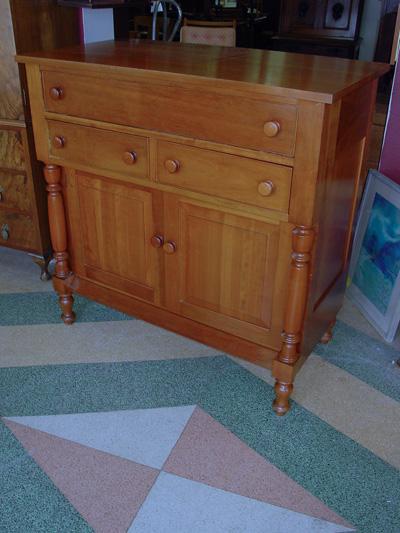 Vintage Solid Cherry Chest