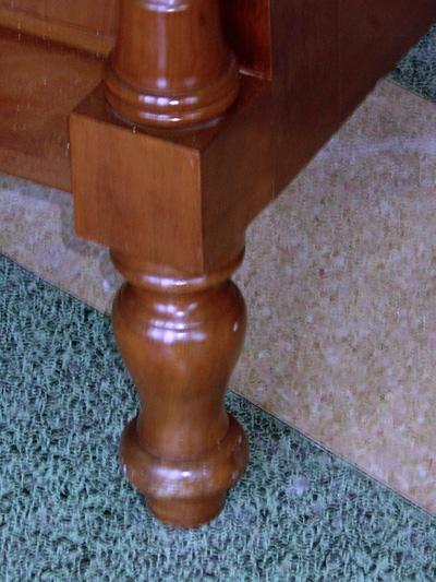 Vintage Solid Cherry Chest