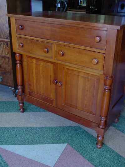 Vintage Solid Cherry Chest