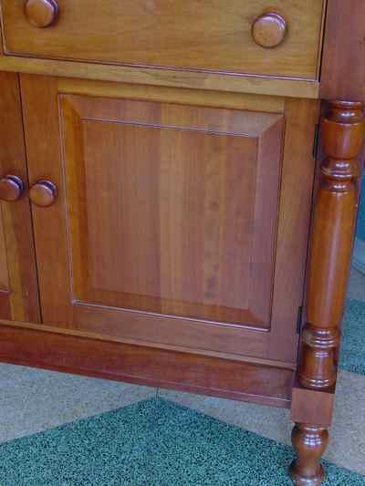 Vintage Solid Cherry Chest