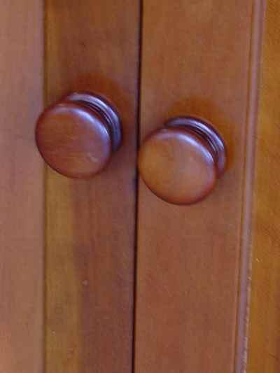 Vintage Solid Cherry Chest