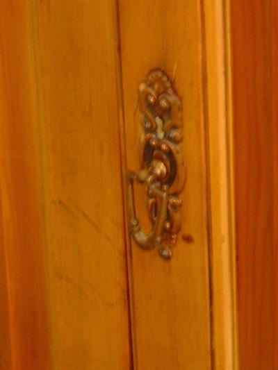 English Antique Solid Pine Cabinet
