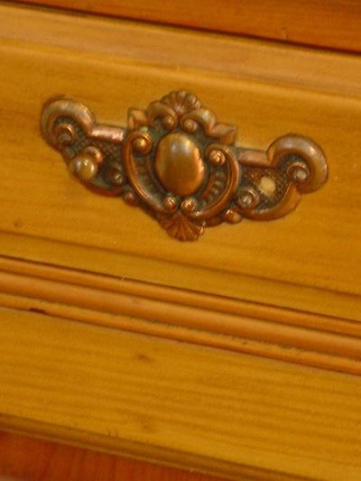 English Antique Solid Pine Cabinet