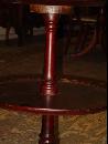 Federal Style Mahogany Two-Tiered Tripod Butler's Table