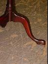 Federal Style Mahogany Two-Tiered Tripod Butler's Table