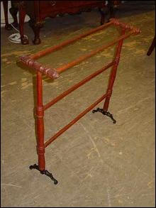 Antique Solid Cherry Quilt Rack