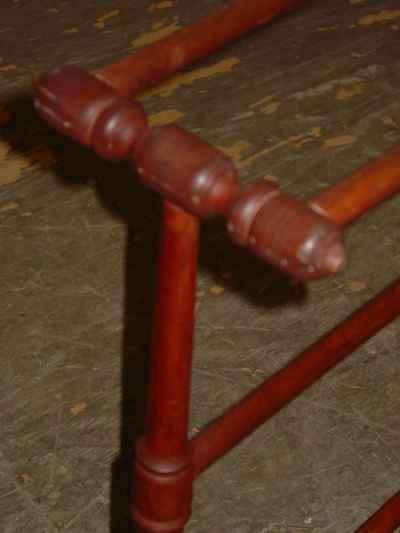 Antique Solid Cherry Quilt Rack