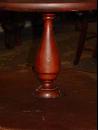 Federal Style Solid Mahogany Two-Tiered Butler's Table