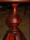 Federal Style Solid Mahogany Two-Tiered Butler's Table