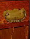 Antique Solid 1/4 Sawn Tiger Oak Combination Bookcase Desk