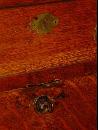 Antique Solid 1/4 Sawn Tiger Oak Combination Bookcase Desk
