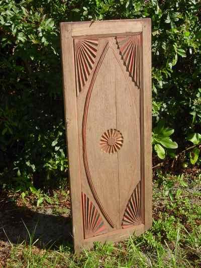 Antique Solid Wood Decorative Painted Panel