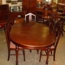 Mount Airy Mantel and Table Company Mahogany Table & Chair Dining Set