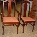 Mount Airy Mantel and Table Company Mahogany Table & Chair Dining Set