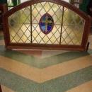 American Antique Leaded & Stained Glass Church Window