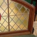 American Antique Leaded & Stained Glass Church Window