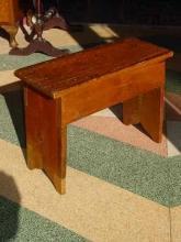 Antique Solid Pine Milking Stool