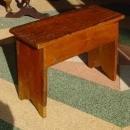 Antique Solid Pine Milking Stool