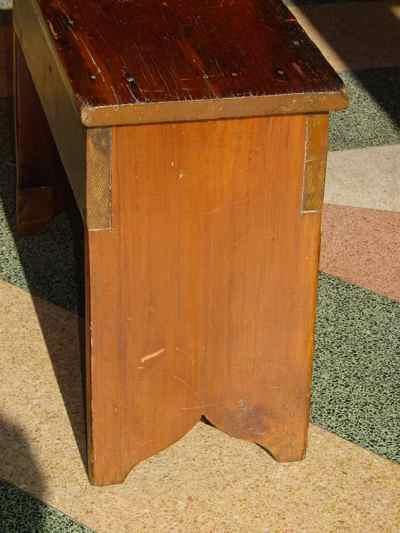 Antique Solid Pine Milking Stool