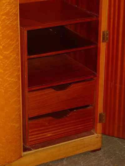 Majority Furniture English Birdseye Maple Large Fitted Wardrobe