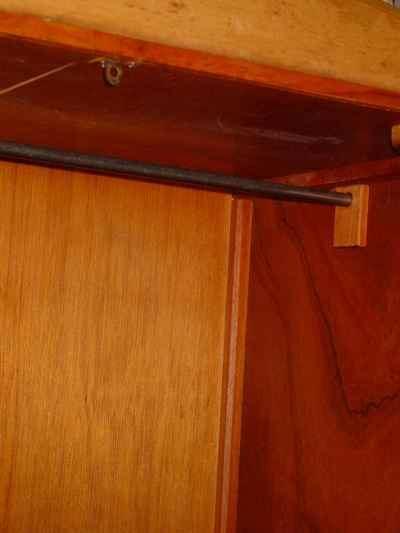 Majority Furniture English Birdseye Maple Small Fitted Wardrobe