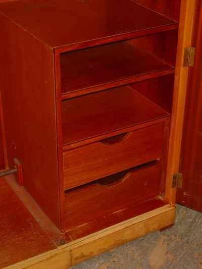 Majority Furniture English Birdseye Maple Small Fitted Wardrobe
