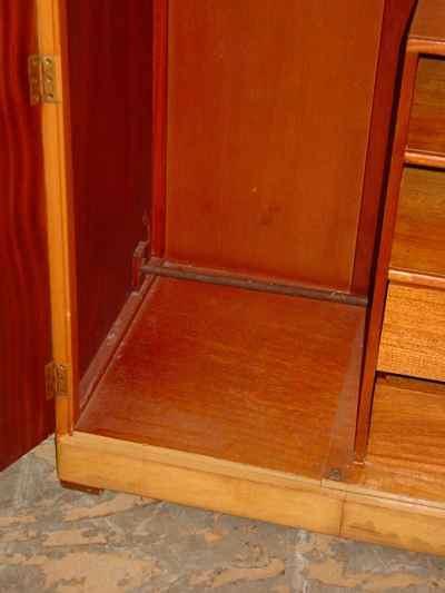 Majority Furniture English Birdseye Maple Small Fitted Wardrobe