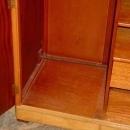 Majority Furniture English Birdseye Maple Small Fitted Wardrobe