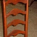 Antique Solid Cherry Ladder Back Rocker