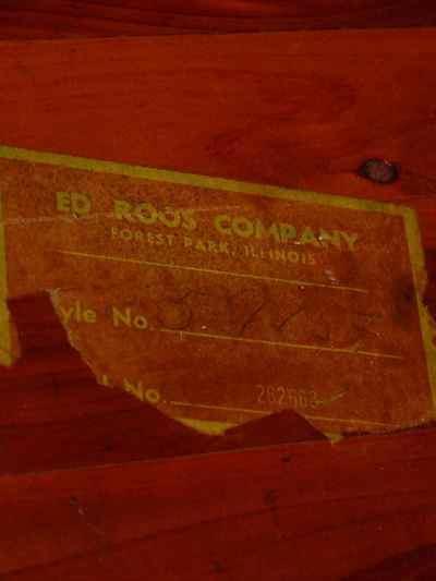 Ed Roos Company Solid Cedar Chest