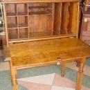 Antique Solid Oak Plantation Desk
