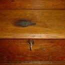 Antique Solid Oak Plantation Desk