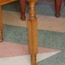 Antique Solid Oak Plantation Desk