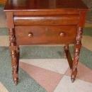 Antique Victorian Empire Mahogany Side Table