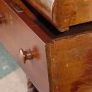 Antique Victorian Empire Mahogany Side Table