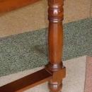 Antique Victorian Empire Mahogany Side Table